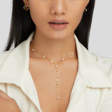 Sasha-halsband med droppar